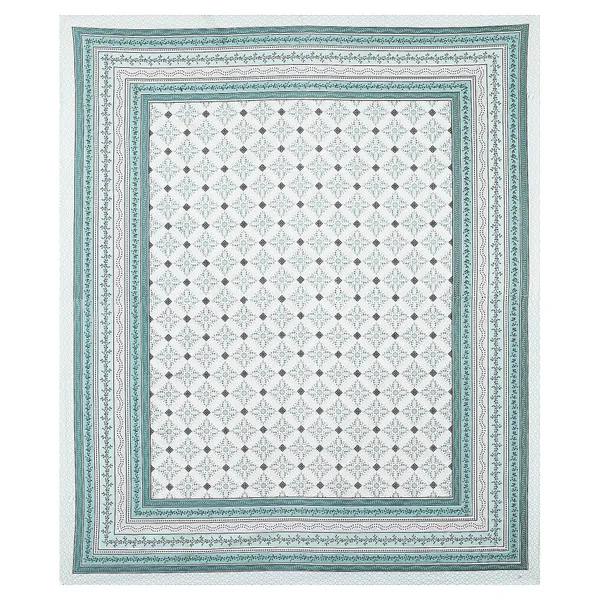 Green_Cotton_Regal_Harmony_Double_Bedsheet_With_Pillow_Cover_90_X_108_Cm
